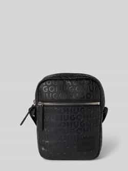 HUGO Schoudertas met labelpatch model 'ETHON'