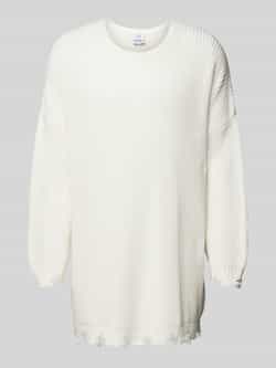Carlo colucci Gebreide pullover in destroyed-look