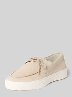 Steve Madden Loafers van leer met vetersluiting model 'Leeway'