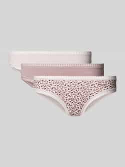 Sloggi Slip met gehaakt kant model 'GO Crush' in een set van 3 stuks