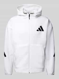 Adidas Witte Zip Sweater Z.n.e. Stijl White Heren