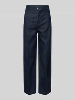 S.Oliver BLACK LABEL Loose fit jeans in culottestijl met logo-applicatie model 'SURI'