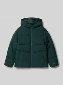 Jack & jones Regular fit gewatteerd jack met logoprint model 'Global'