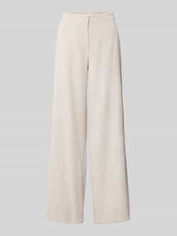 RAFFAELLO ROSSI Wide leg corduroy broek met steekzakken model 'PALINA'