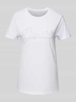 Guess T-shirt Korte Mouw T-shirt femme Script Lace Logo Easy