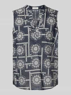 Marc O'Polo Loose fit blousetop van puur katoen