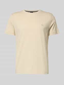 Lerros T-shirt met logostitching