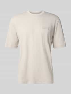 Armani Exchange T-shirt met labelpatch