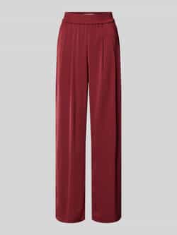 B.Young Baggy fit stoffen broek met bandplooien model 'Idona'