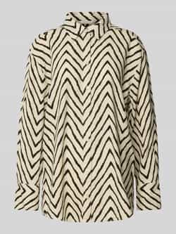 Tom Tailor Oversized blouse van een mix van linnen en viscose