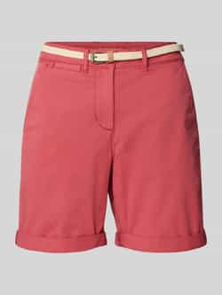Tom Tailor Regular fit korte chino van katoenmix