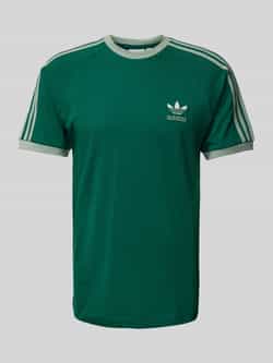 Adidas Originals 3-Stripes Tee men T-Shirts & Polo's groen Maat XL Kleding