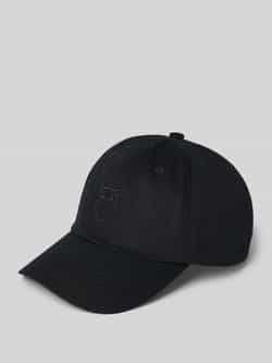 Knowledge Cotton Apparel Baseballpet met motiefstitching