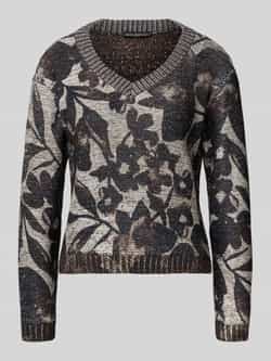 Betty Barclay Gebreide pullover met ribboorden