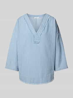 Christian Berg Woman Relaxed fit blouse met V-hals