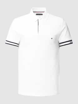 Tommy Hilfiger Heren Witte Polo Slim Fit White Heren