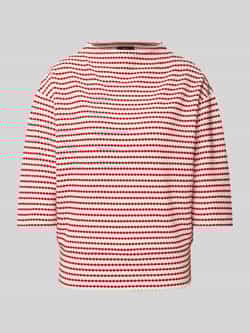 Zero T-shirt met viscose en 3 4-mouwen