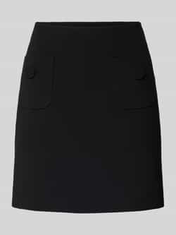 Max Mara Studio Linnen blazer met paspelzakken model 'MICIO'