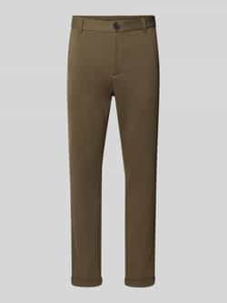 Lindbergh Slim fit broek met steek- en achterzakken