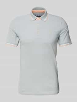 Jack & jones Slim fit poloshirt met logostitching model 'PAULOS'