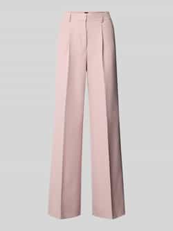 Boss Orange Wijde broek met riemlussen model 'TIWI2'