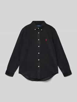 Polo Ralph Lauren Teens Regular fit vrijetijdsoverhemd met logostitching