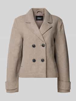 Only Korte trenchcoat met reverskraag model 'FREJA LIFE'