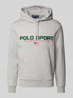 Polo Sport Ralph Lauren Long Sleeve Sweatshirt men Hoodies & Sweaters grijs Maat XL Kleding