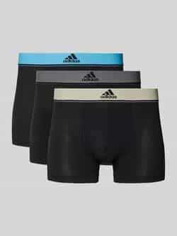 ADIDAS SPORTSWEAR Boxershort met label in band in een set van 3 stuks model 'Active Micro Flex'