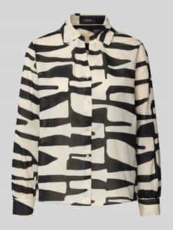 Opus Regular fit blouse met knoopsluiting model 'Fumani'