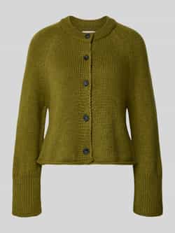 Marc O'Polo Loose fit cardigan van scheerwolmix