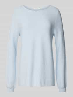 Christian Berg Woman Gebreide pullover met ballonmouwen
