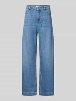 Bash Wide fit jeans met logopatch model 'Musc'