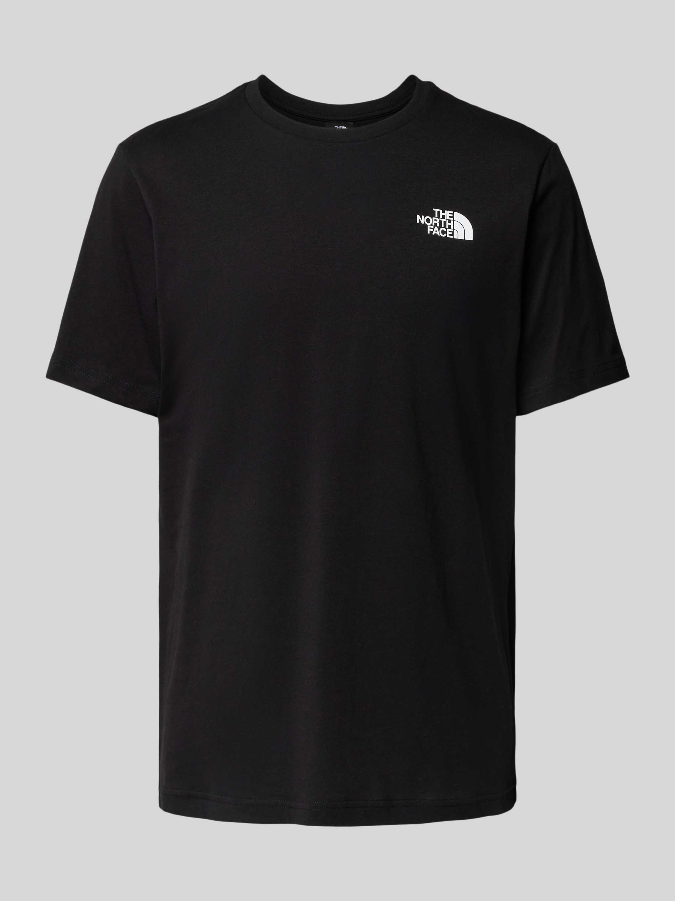 The North Face Redbox Korte Mouw T-shirt voor Mannen Black Heren