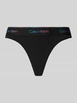 Calvin Klein Underwear String met elastische band met logo
