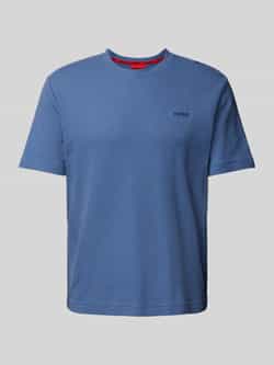 HUGO T-shirt met structuurmotief model 'Austin'