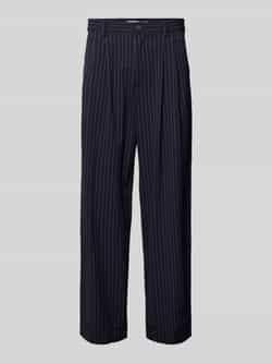REVIEW Tailored fit broek met Franse steekzakken