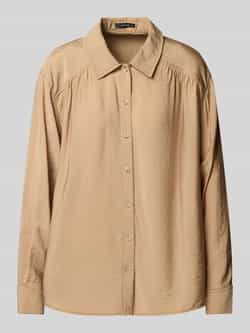 Opus Regular fit blouse met doorknoopsluiting model 'Famiga'