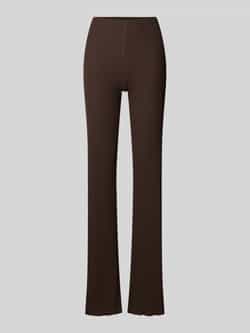 OH APRIL Flared stoffen broek met elastische band model 'Lyle'