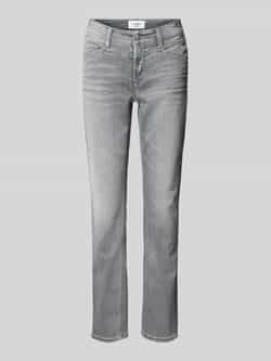 CAMBIO Straight fit jeans met siernaden model 'PARLA SEAM'