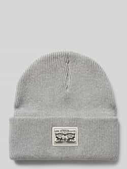 Levi's Beanie met labelpatch model 'BACKPATCH'