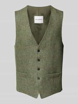 Roy Robson Gilet met V-hals en knoopsluiting