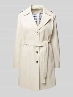 Liu Jo White Trenchcoat met strikceintuur