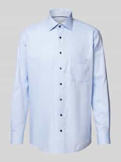 Eterna Overhemd met lange mouwen MODERN FIT NON IRON (strijkvrij)