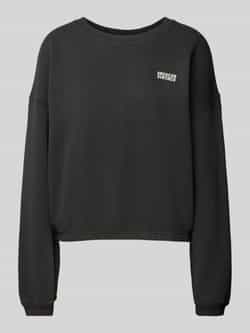 American vintage Sweatshirt met labelprint model 'IZUBIRD'