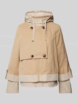 Stefanel Jack in two-tone-stijl met capuchon