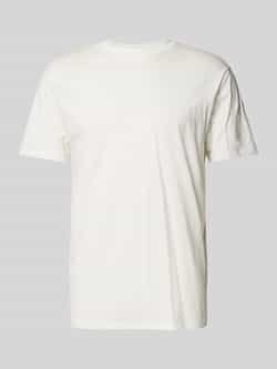 Armani Exchange Witte Katoenen T-shirt Ronde Hals White Heren