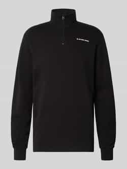 G-Star RAW Checquard Tweeter Half Zip Zwart Heren