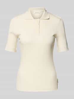 Marc O'Polo Slim fit poloshirt van een mix van katoen en modal