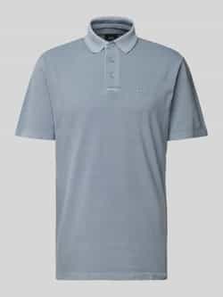 Armani Exchange Poloshirt met korte knoopsluiting